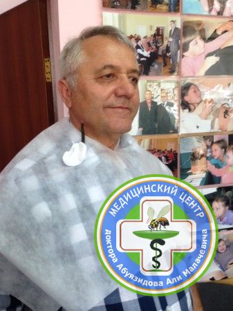 Доктор Абуязидов А.М. на повышение квалификации по гирудотерапии (практика)г.Москва.