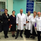 Доктор Абуязидов Али Малачевич с курсантами ДГМА.